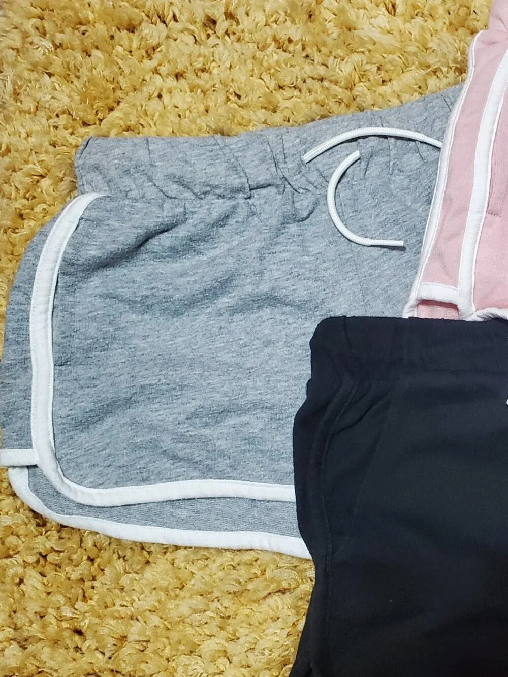 Old Navy Girl's Shorts Size L 10/12 Drawstring Elastic Waist Pockets 3 pair